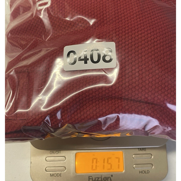 OU Team Nike Polo Shirt Size XXL 2XL Mens Red Textured Knit Y2K Oklahoma Sooners - Picture 9 of 9